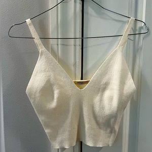 Scotch & Soda knit cropped top size S